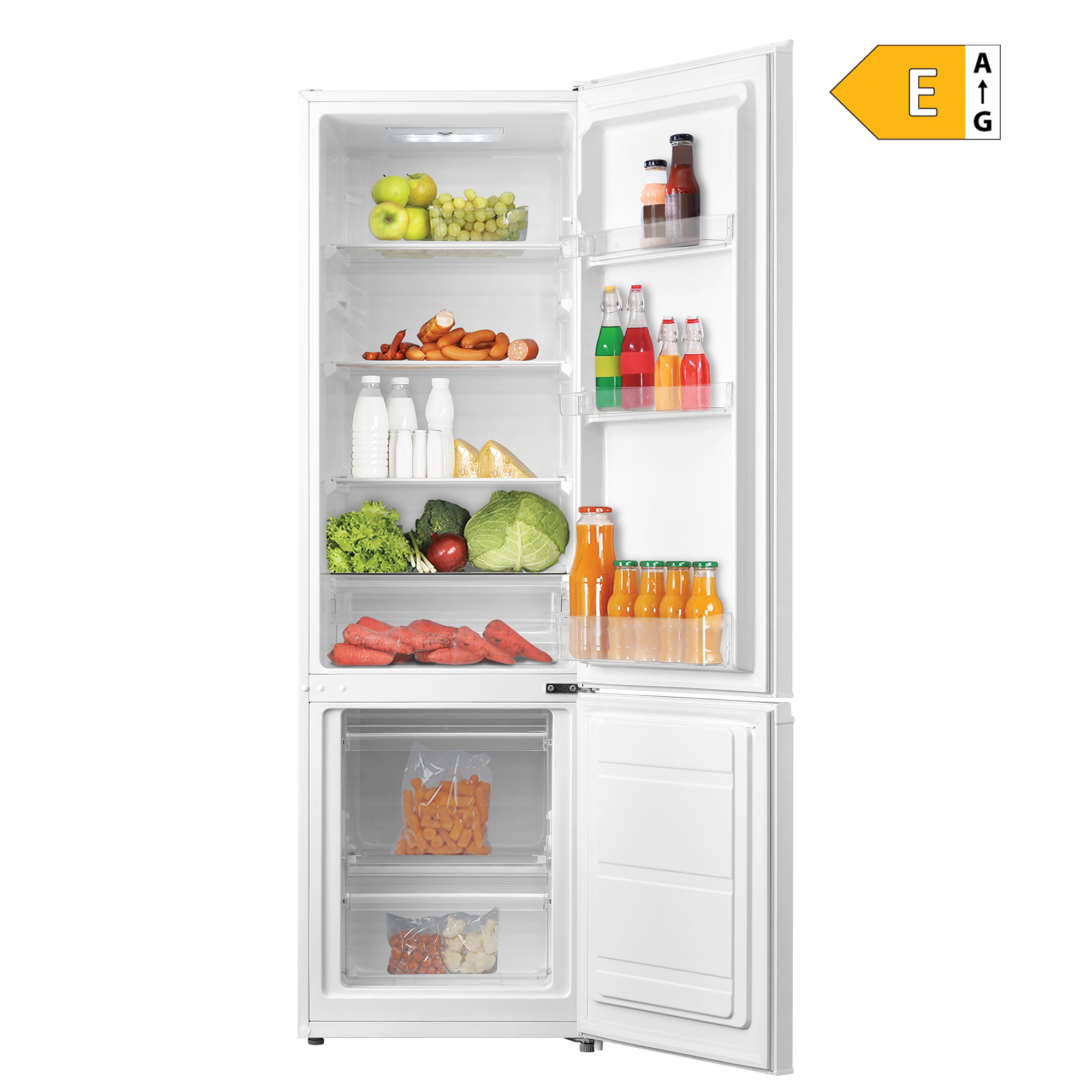 Vivax CF-259ELF W Kombinovani frižider 259L