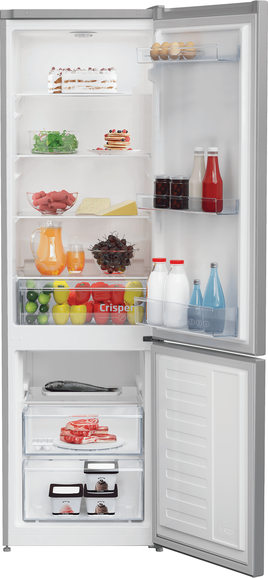 Beko RCSA300K40SN kombinovani frižider / 291L 181 cm