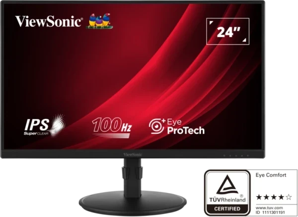 ViewSonic VA2408-HD 24" FHD 1920x1080 IPS 100Hz AMD FreeSync Monitor