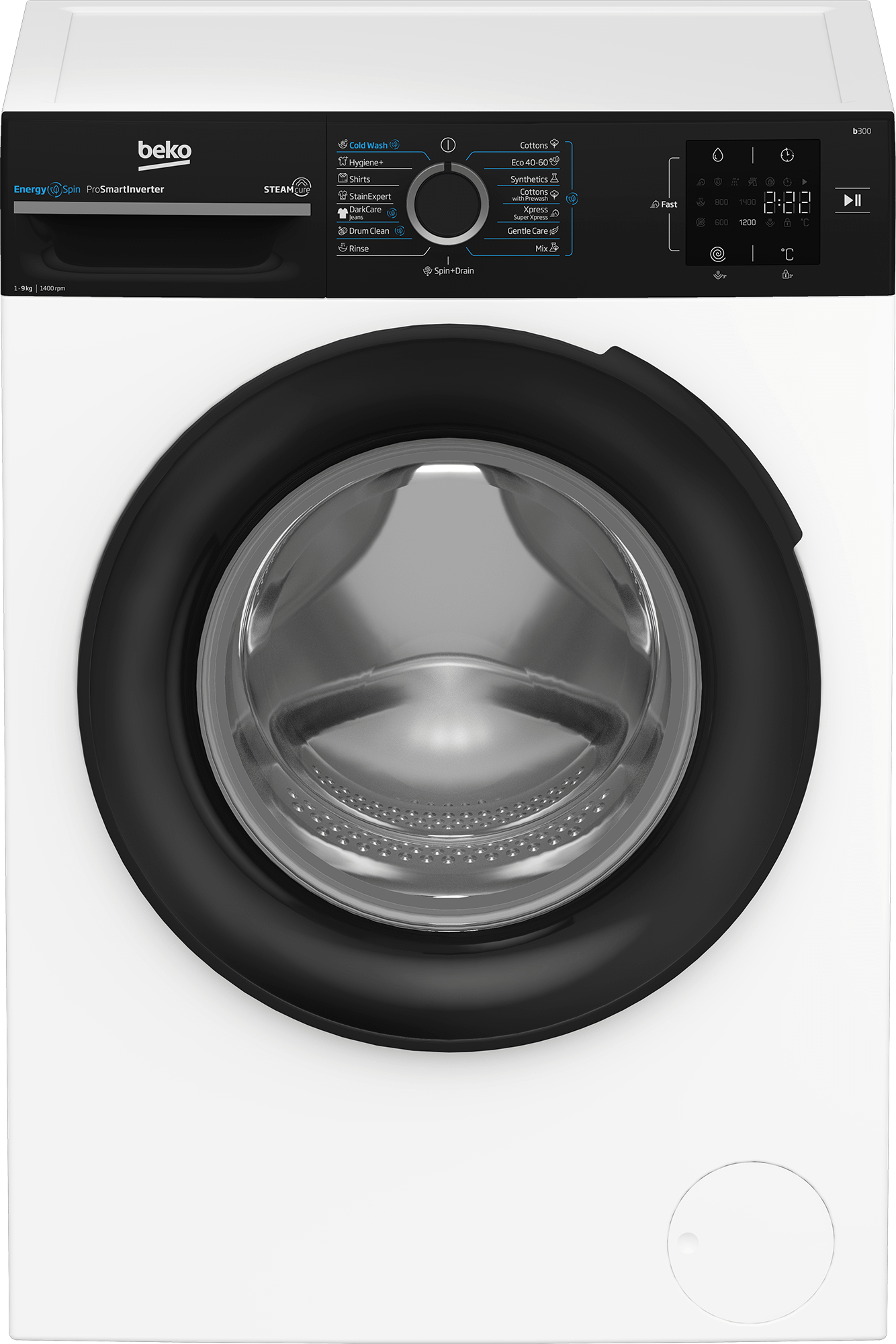 BEKO BM3WFSU39413WBPB 9kg 1400 okr/min