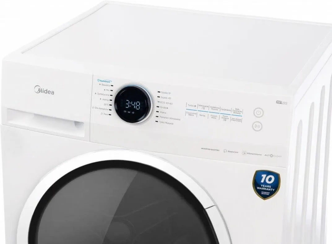 Midea MF200W70WB/W-HR, 7kg, 1400 obr/min