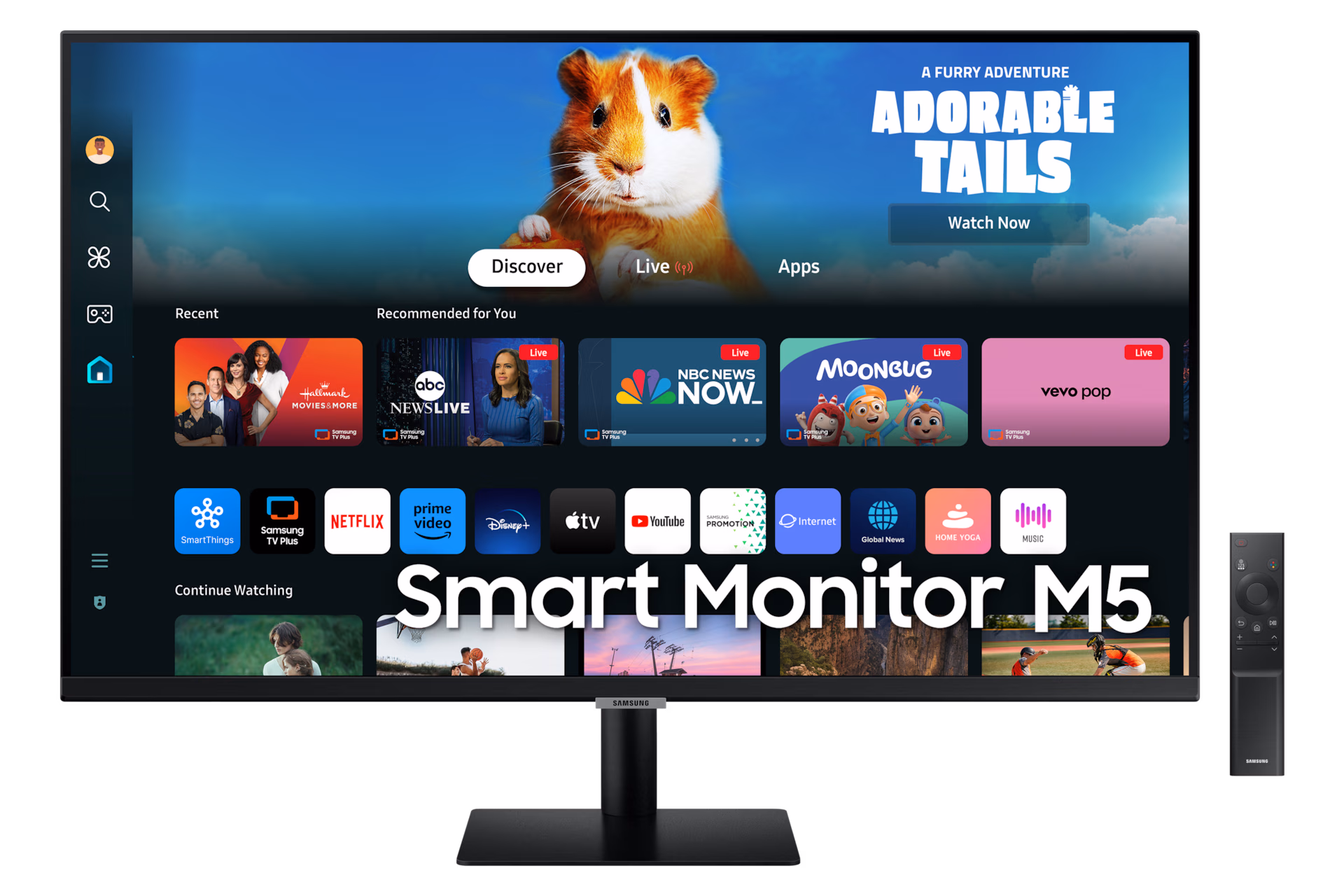 Samsung M5 LS27DM500EUXDU 27" 1920x1080 VA Smart TV