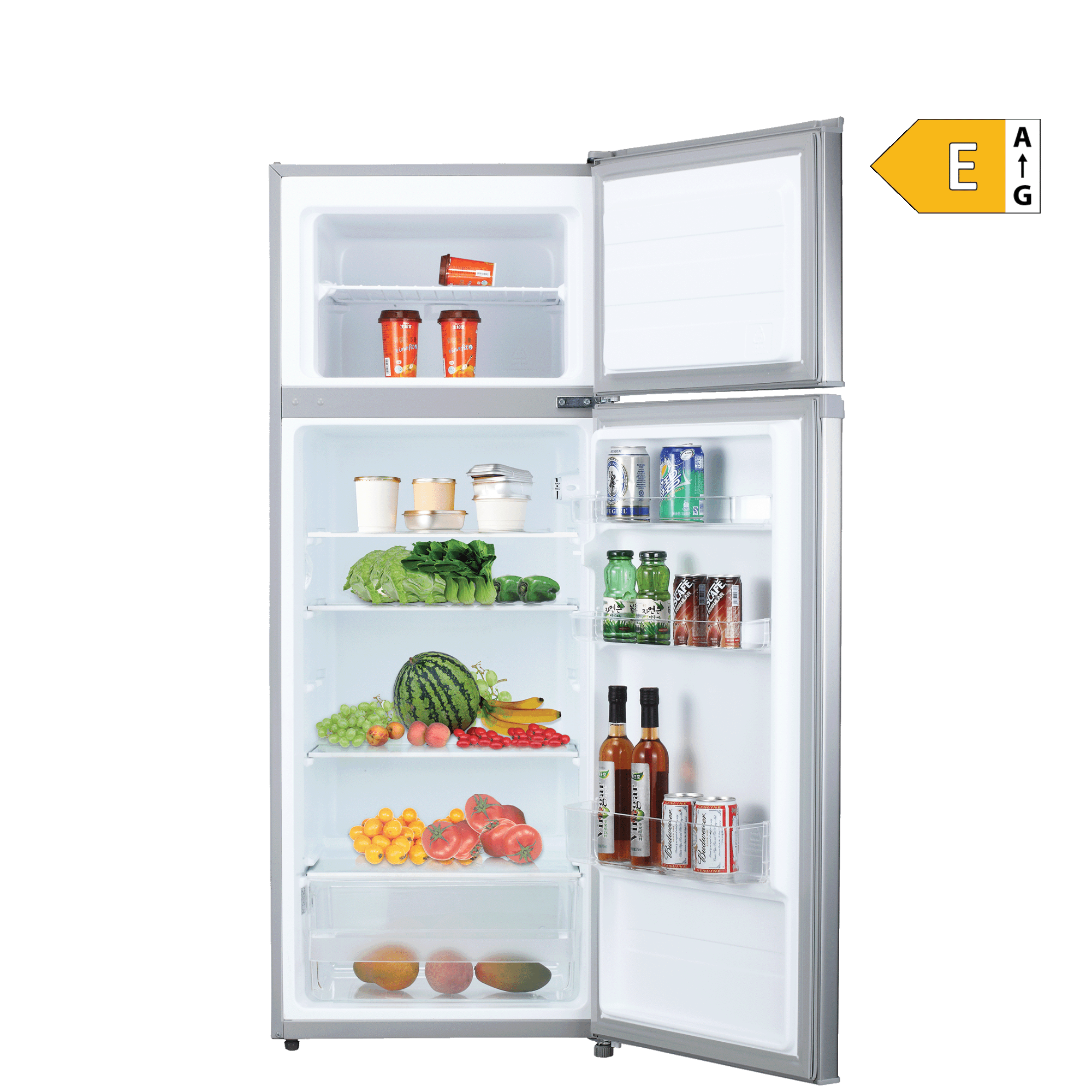 Vivax DD-207E S Kombinovani frižider / 204L 143 cm