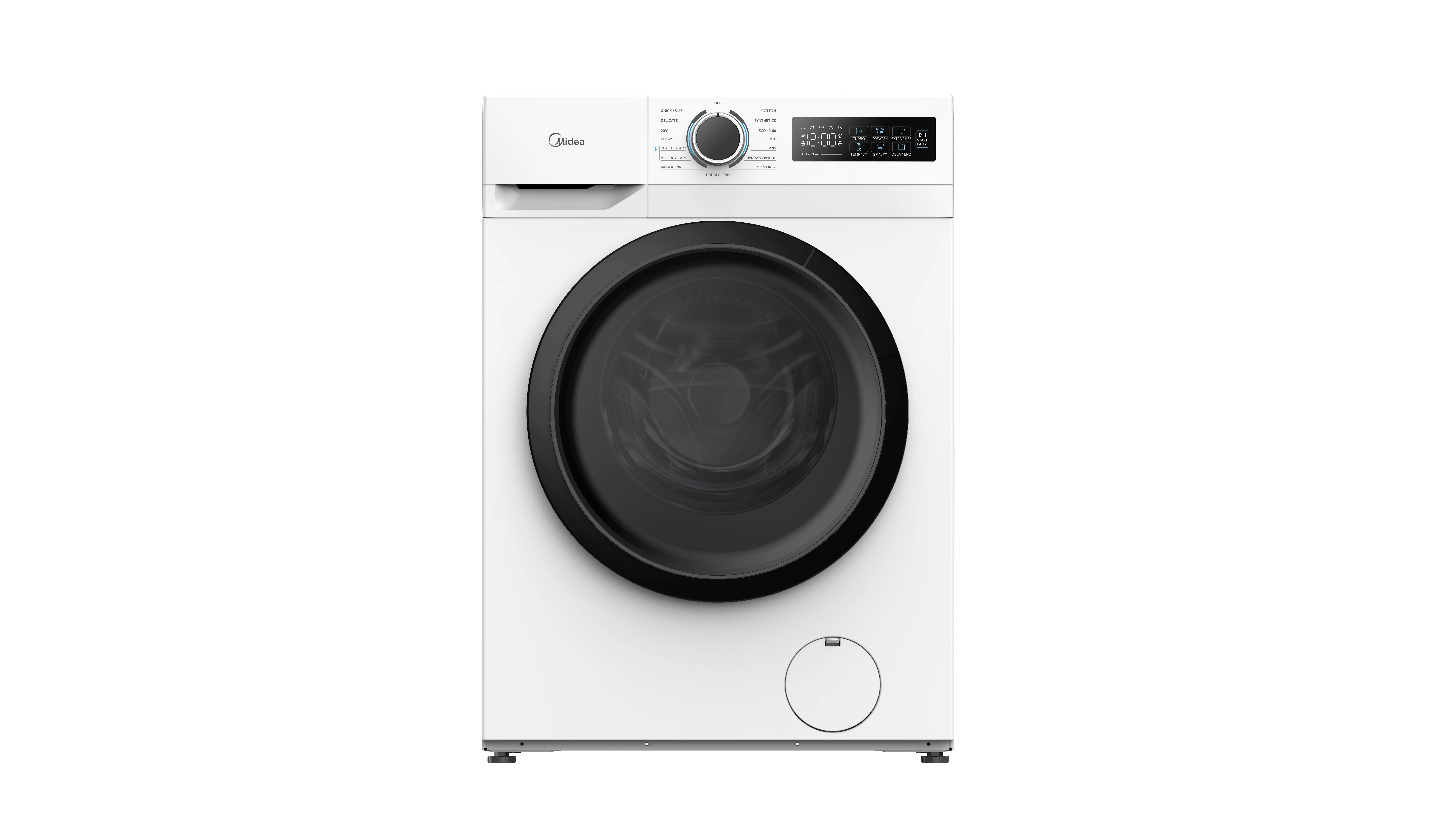 Midea MF110W100BA10/W-HR, 10kg, 1400 okr/min