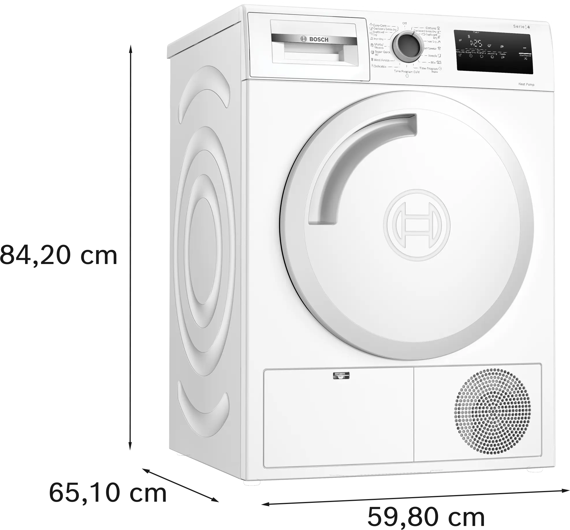 Bosch WTH83254BY 7 kg toplotna pumpa