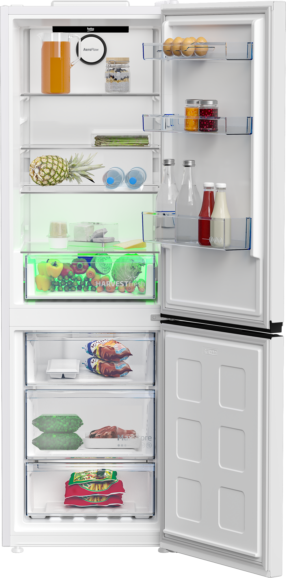 Beko B3RCNA364HW Kombinovani frižider 316L