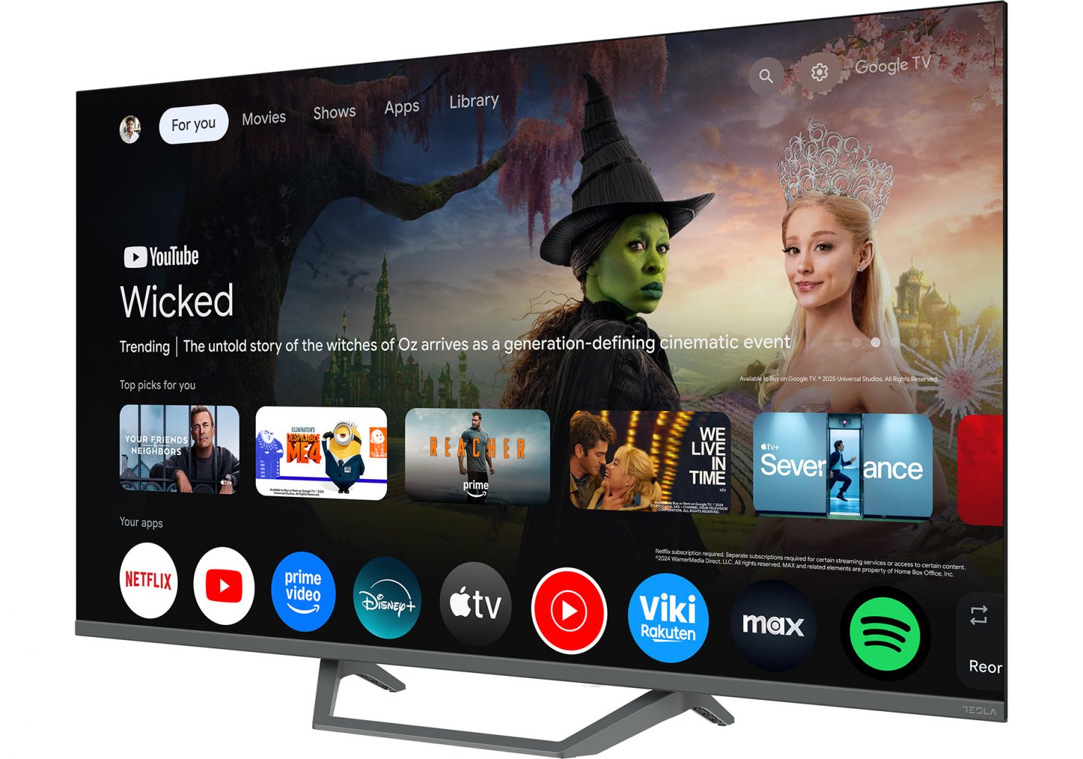 Tesla Q50E655GUS 50" QLED 4K UHD Google Smart TV
