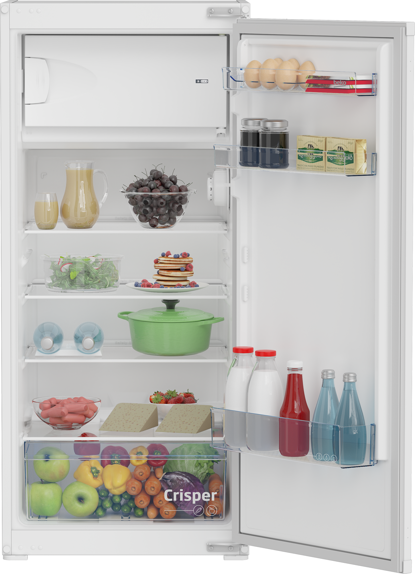 Beko BSSA210K4SN Kombinovani / 175L 121.5 cm