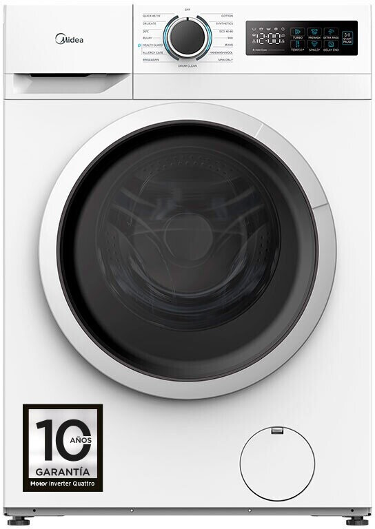 Midea MF110W80BA10/W-HR, 8kg, 1400 okr/min