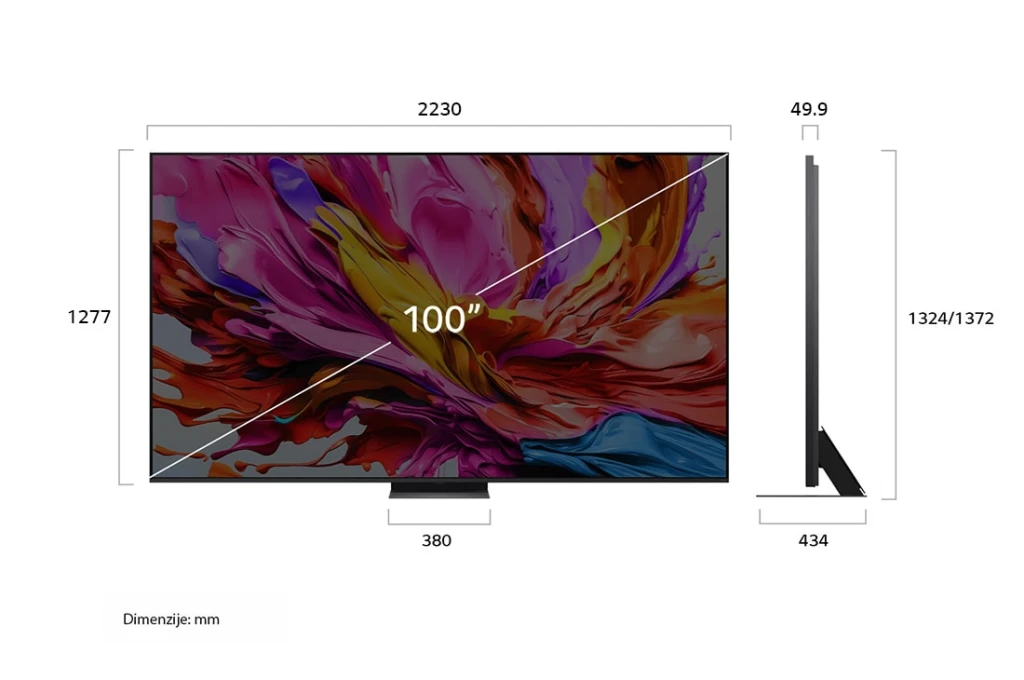 LG 100QNED86A6 100" QNED MiniLED 4K Smart TV