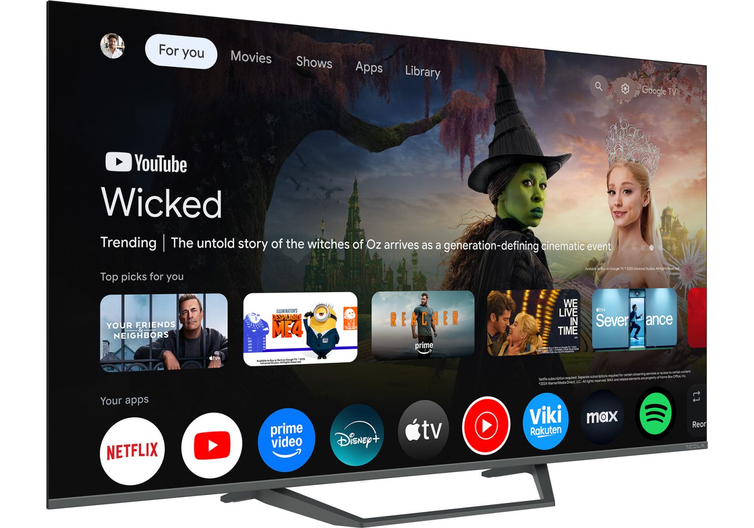Tesla Q50E655GUS 50" QLED 4K UHD Google Smart TV
