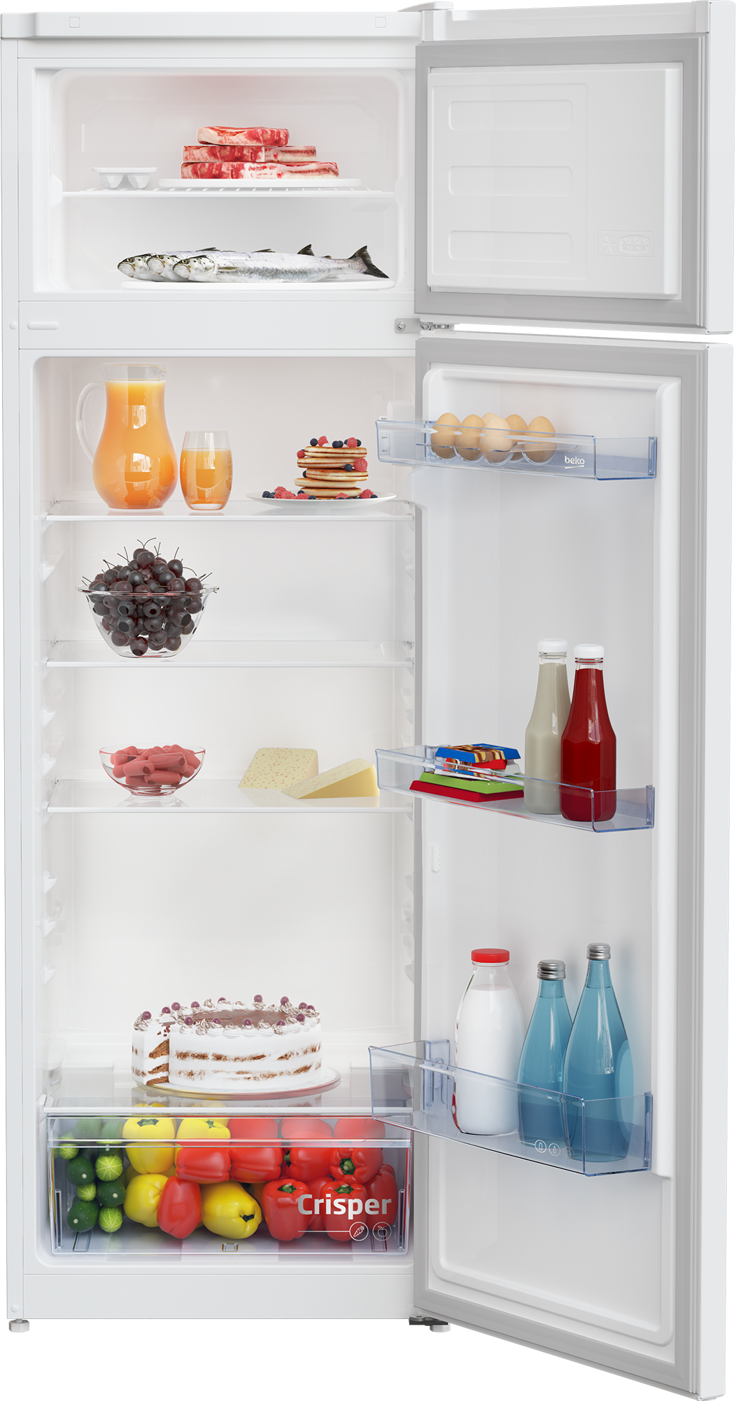 Beko RDSA280K40WN Kombinovani frižider 250L